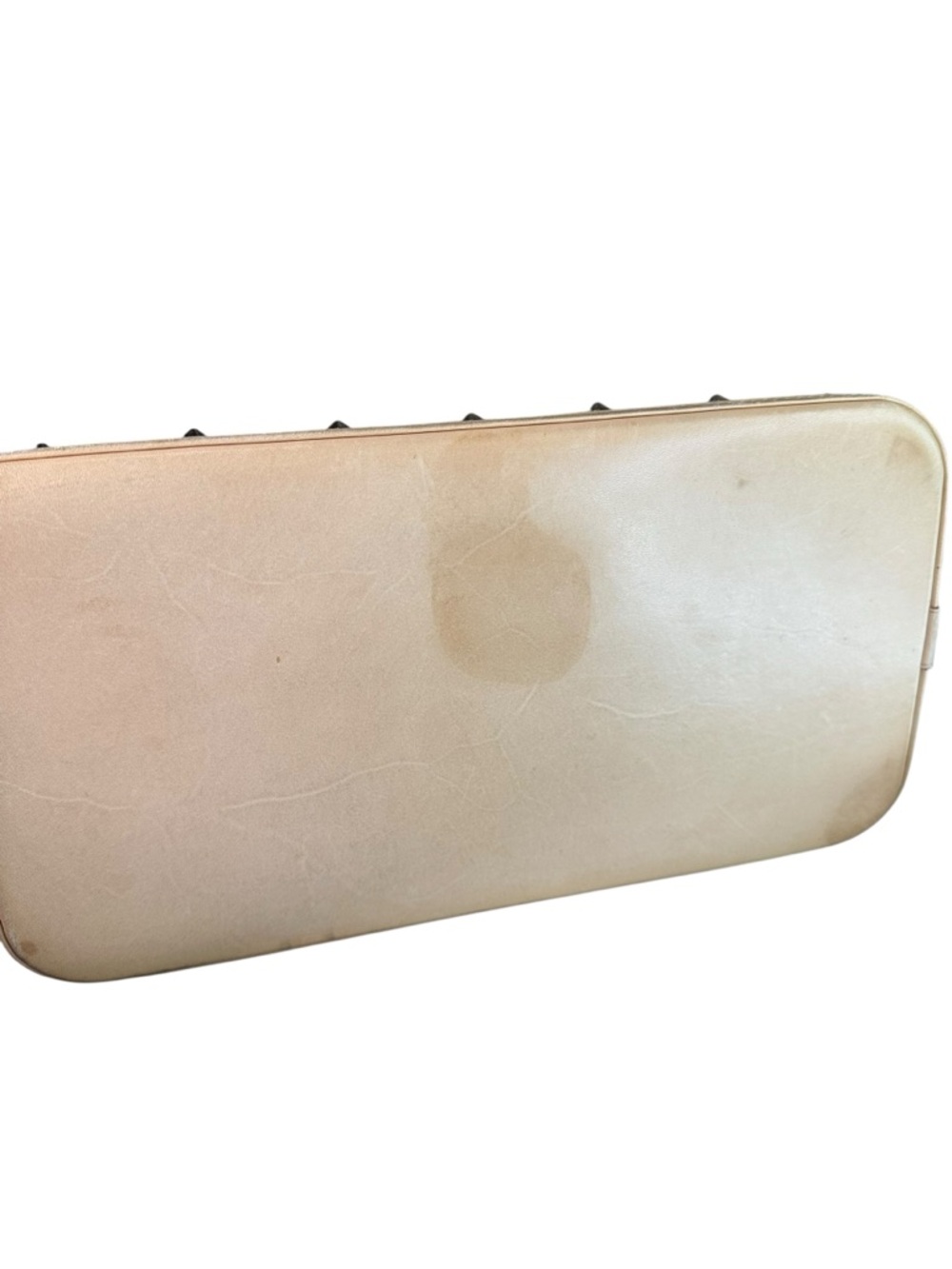 Louis Vuitton White Multicolor Alma Satchel with Tan Trim - Picture 6 of 10